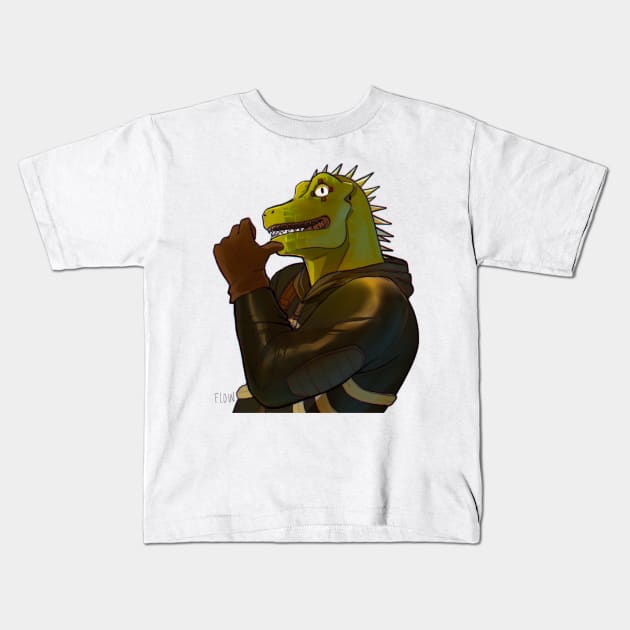 Kaiman dorohedoro Kids T-Shirt by flowoffantasy